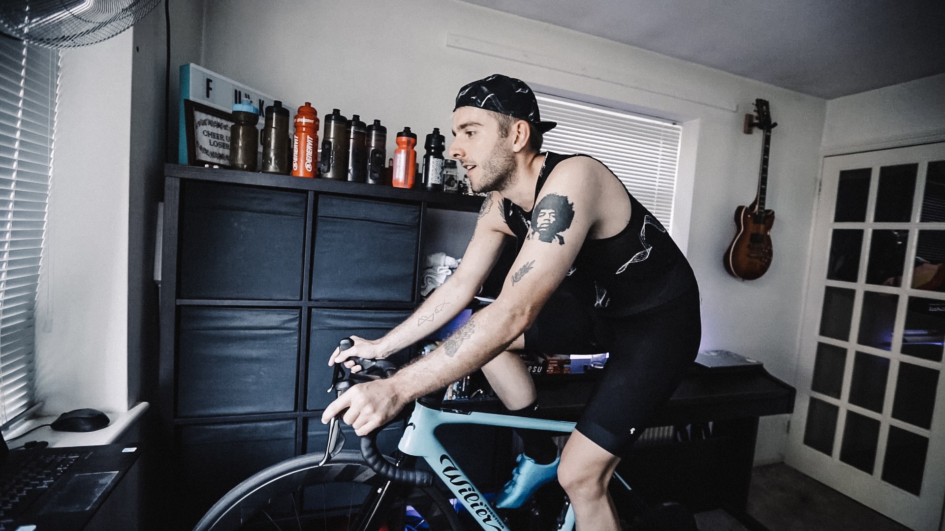 Francis Cade and double Everesting on Zwift